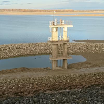 Le lac en hiver